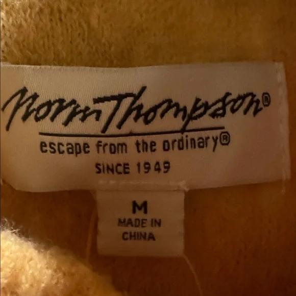 Norm Thompson Women's Orange 100% Wool Jacket, Size M - Picture 2 of 10